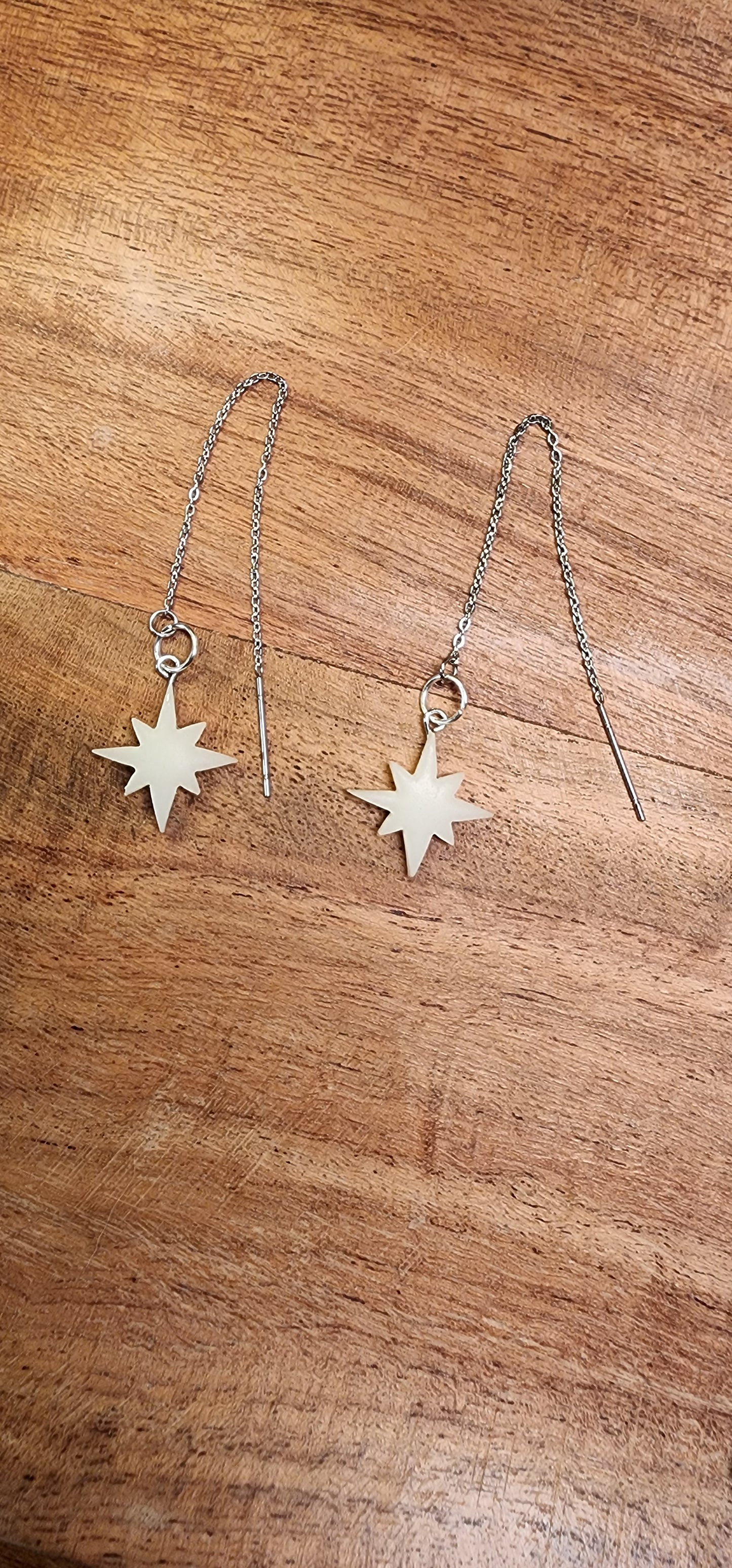 Star Earrings that Glow in the Dark ✨️