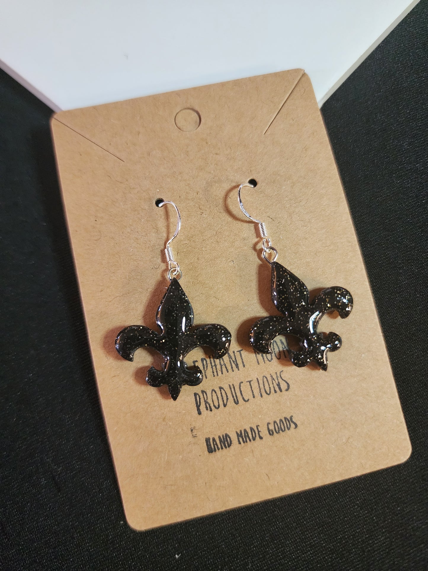 Fleur de Lis Handmade Earrings