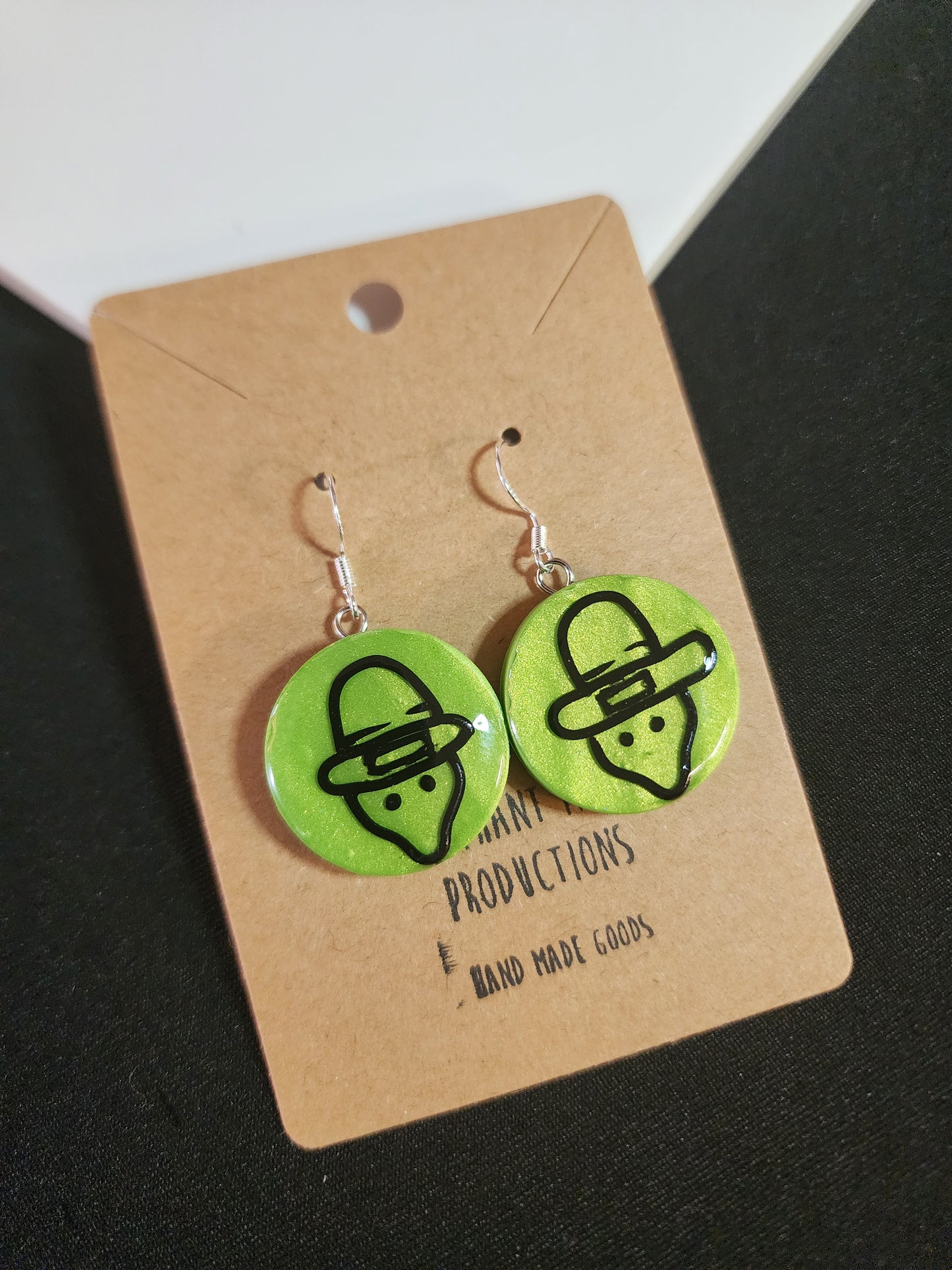 Crichton Leprechaun Handmade Earrings