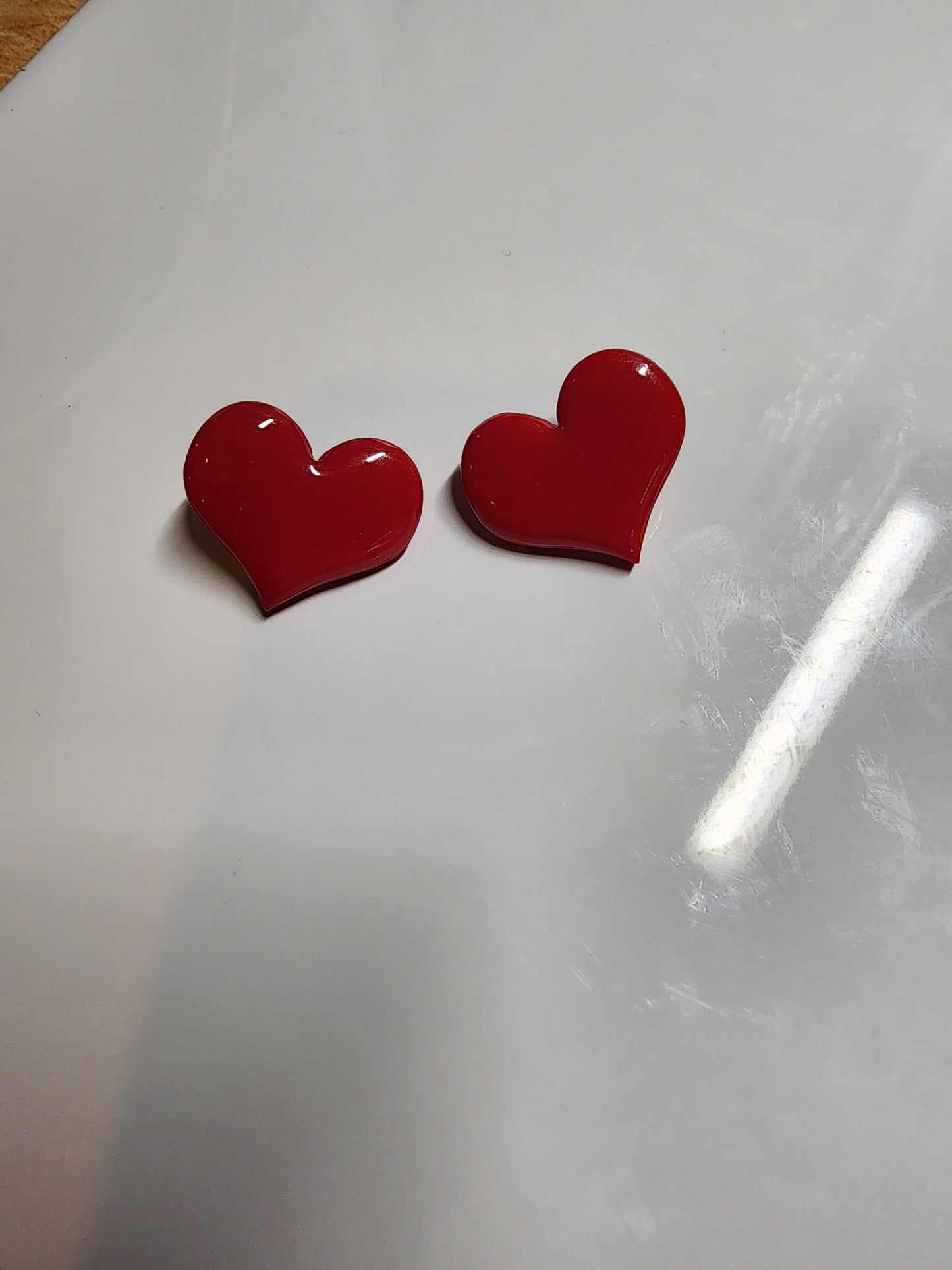 Heart Stud Earrings