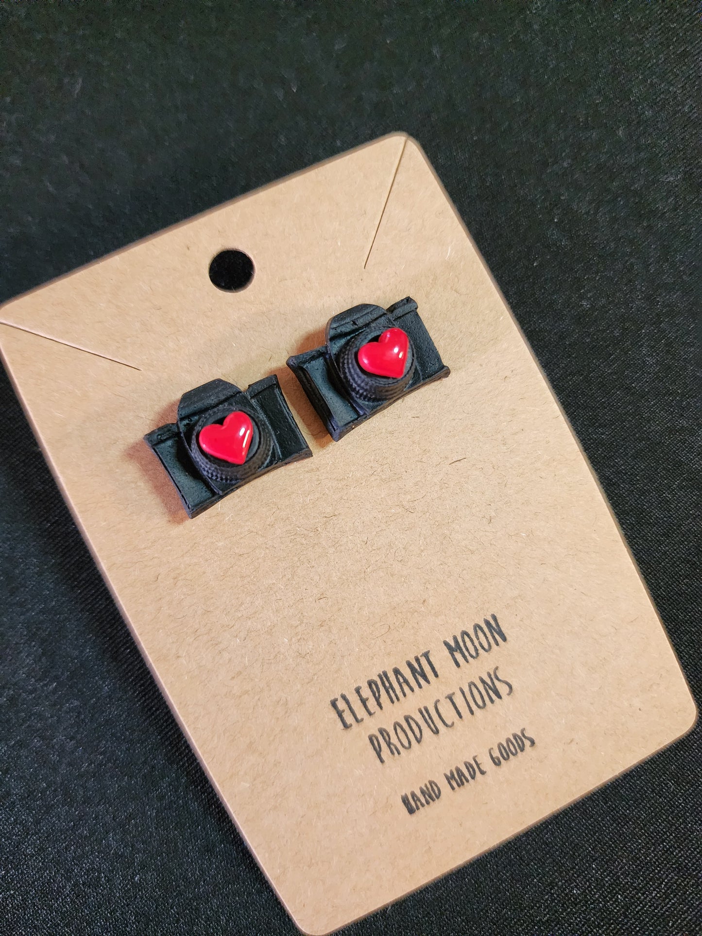 Camera Love Stud Earrings