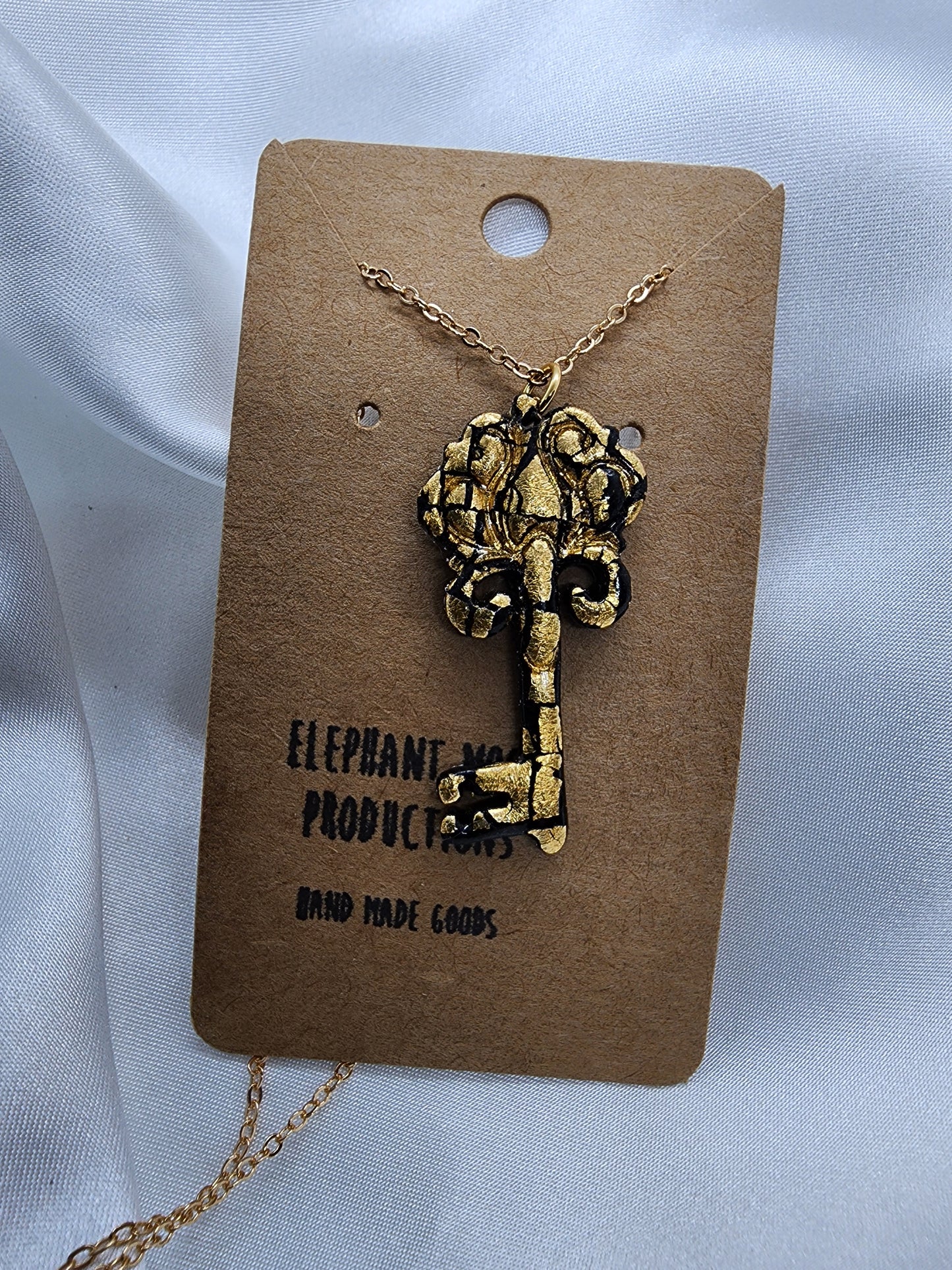 Golden Key Necklace