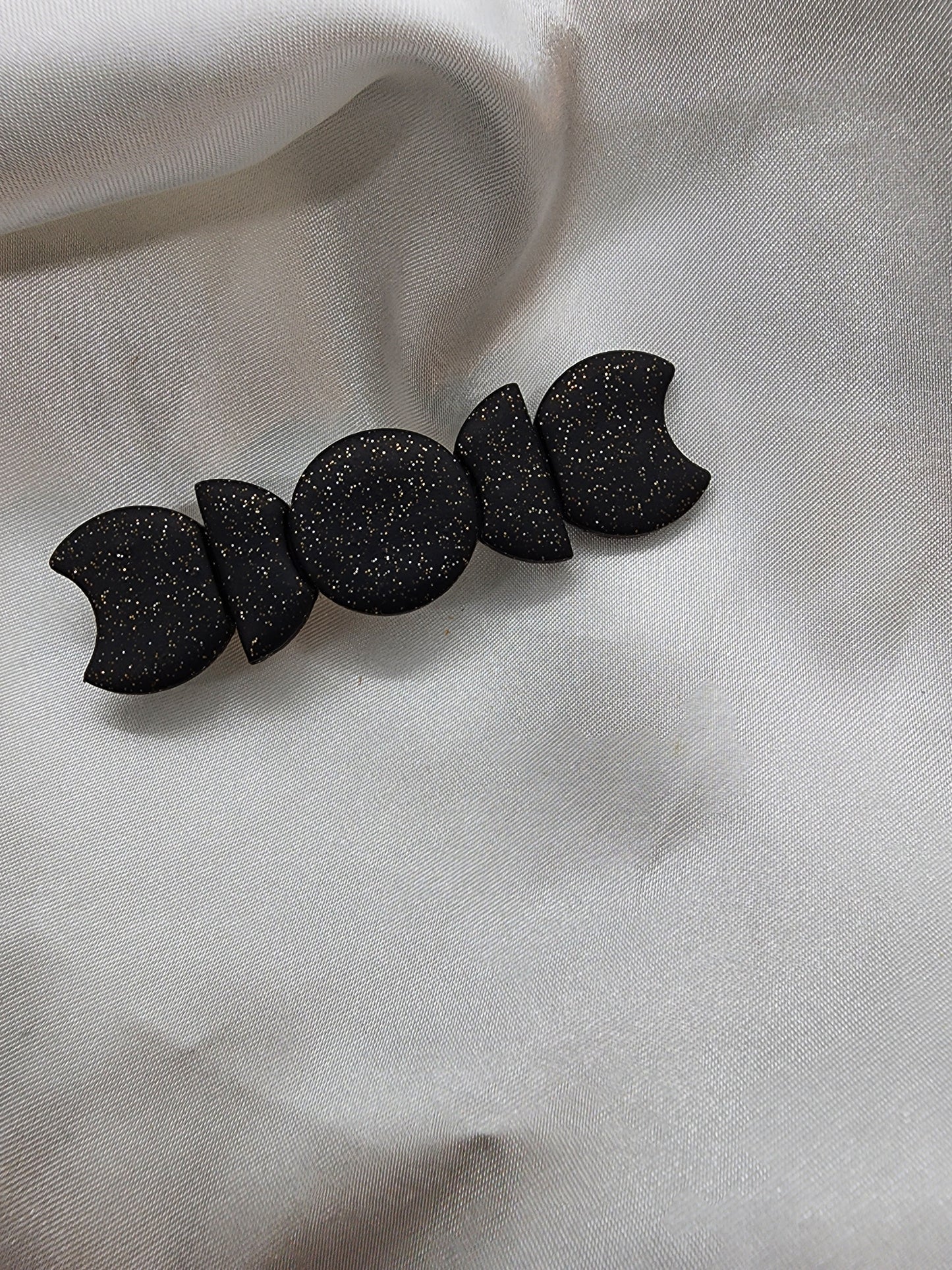 Moon Phases Hair Clip