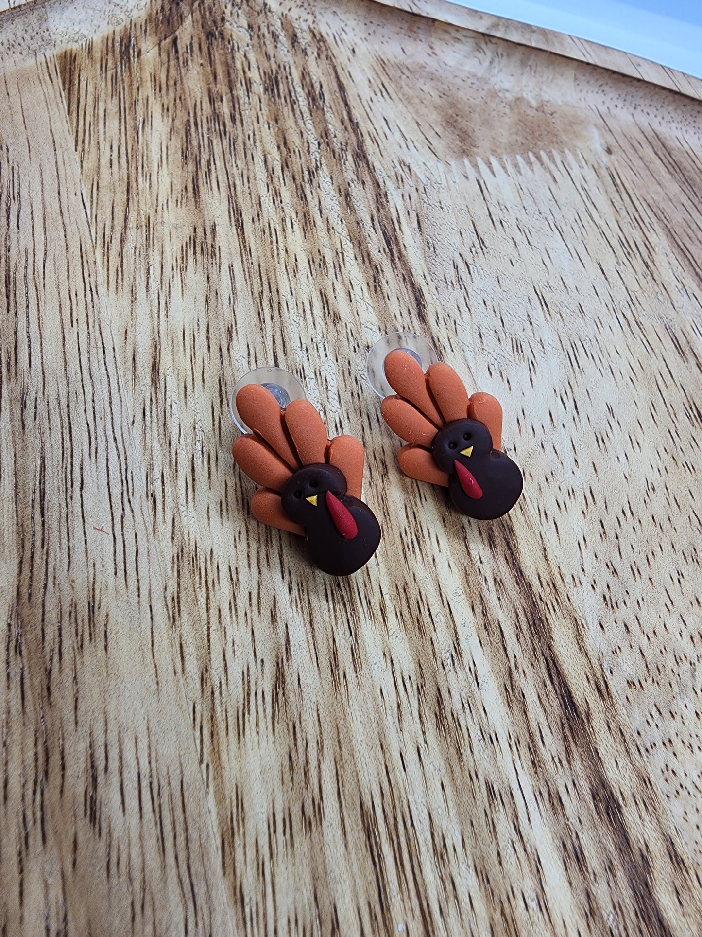 Turkey Flower Stud Earrings