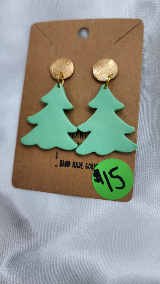 Christmas Tree Earrings