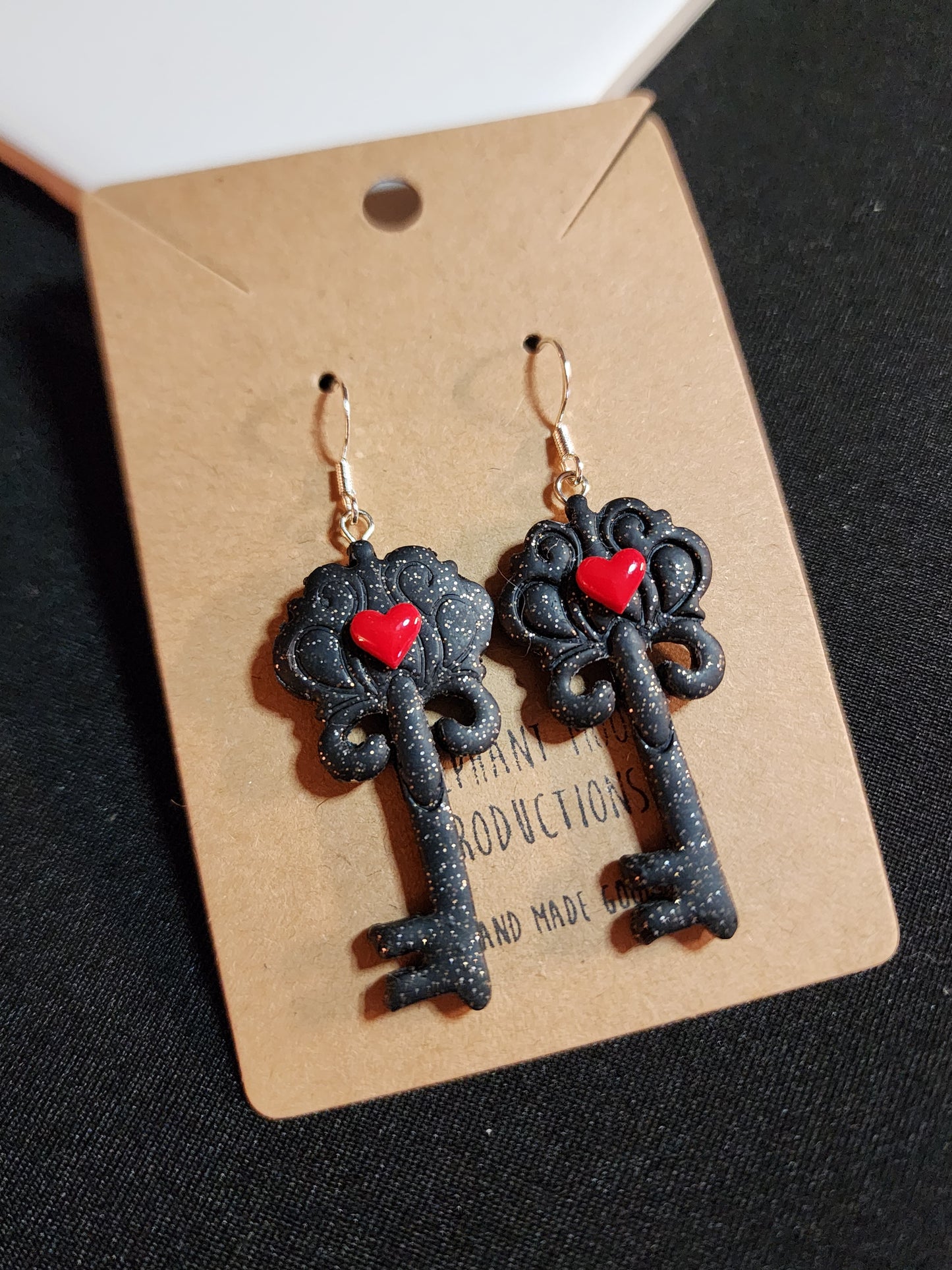 Black Keys Earrings