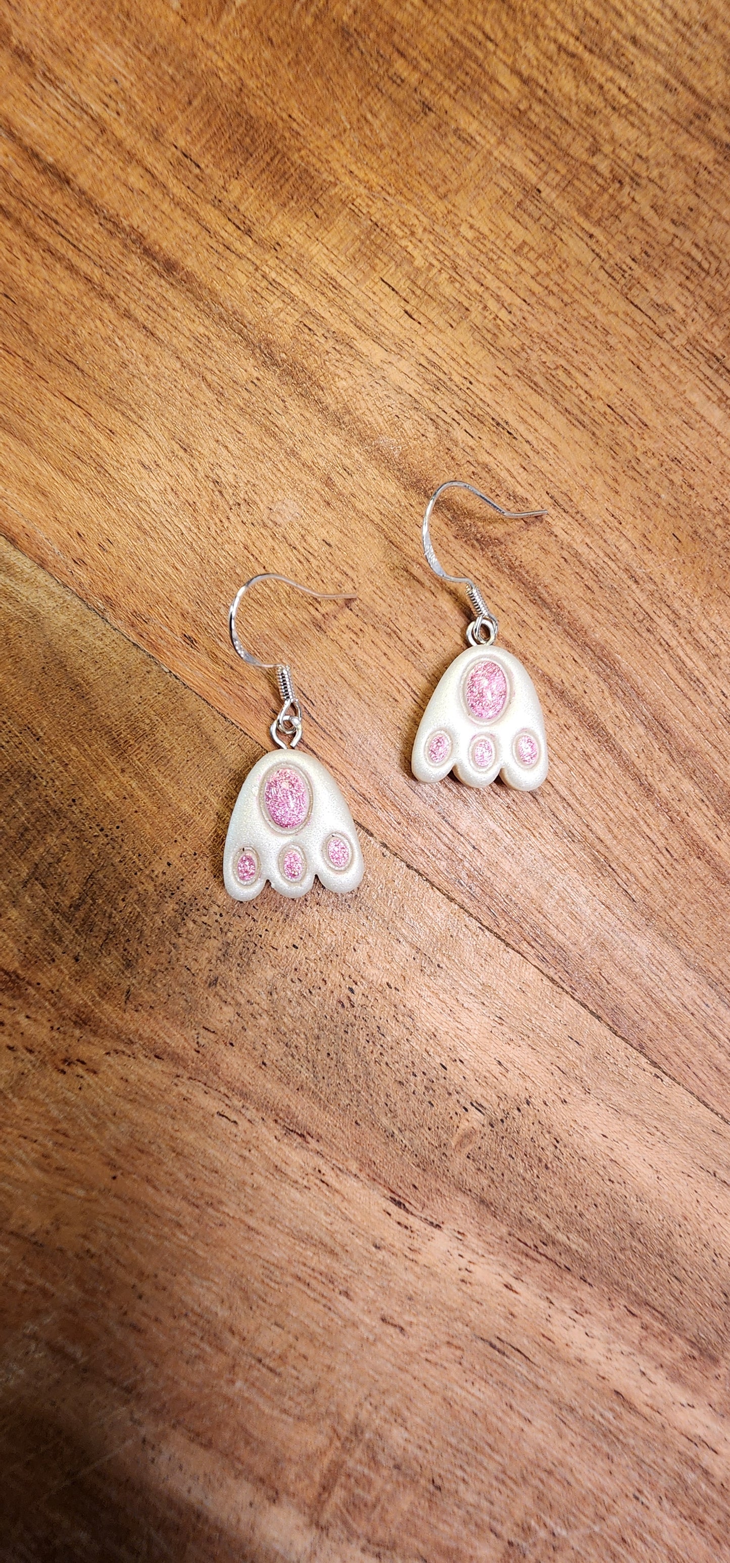 Bunny Feet Earrings 🐰