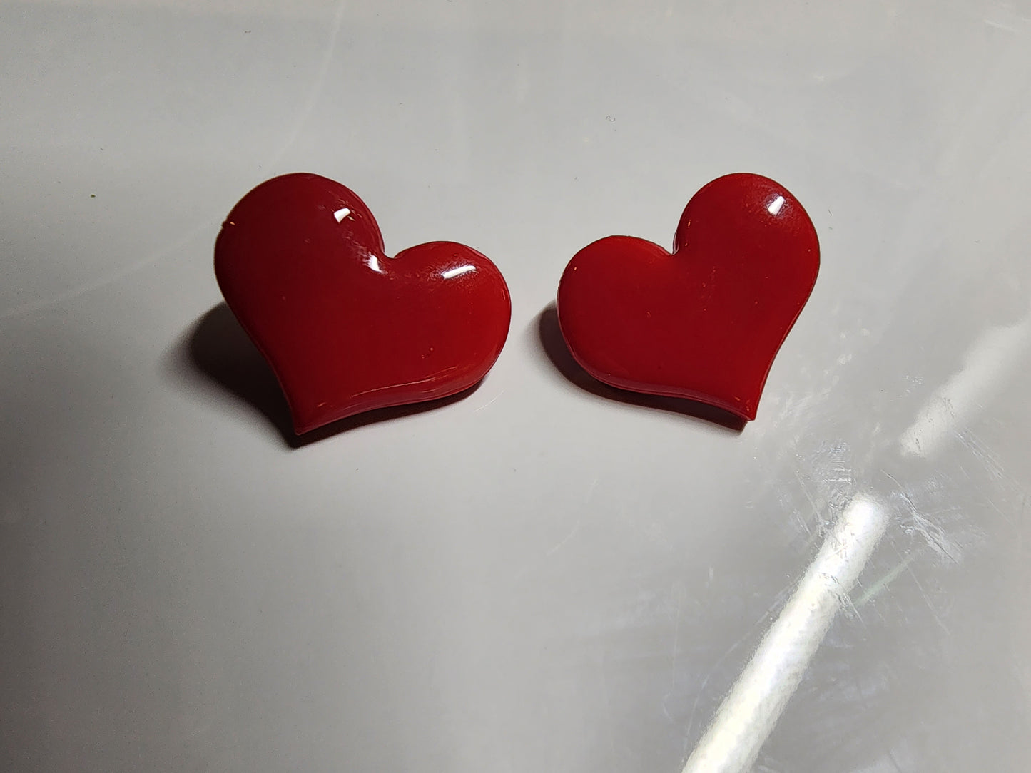 Heart Stud Earrings