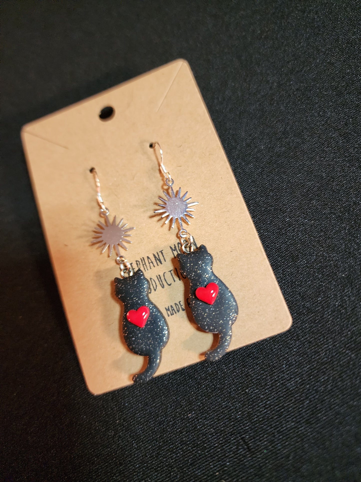 Black Cat ❤️ Earrings