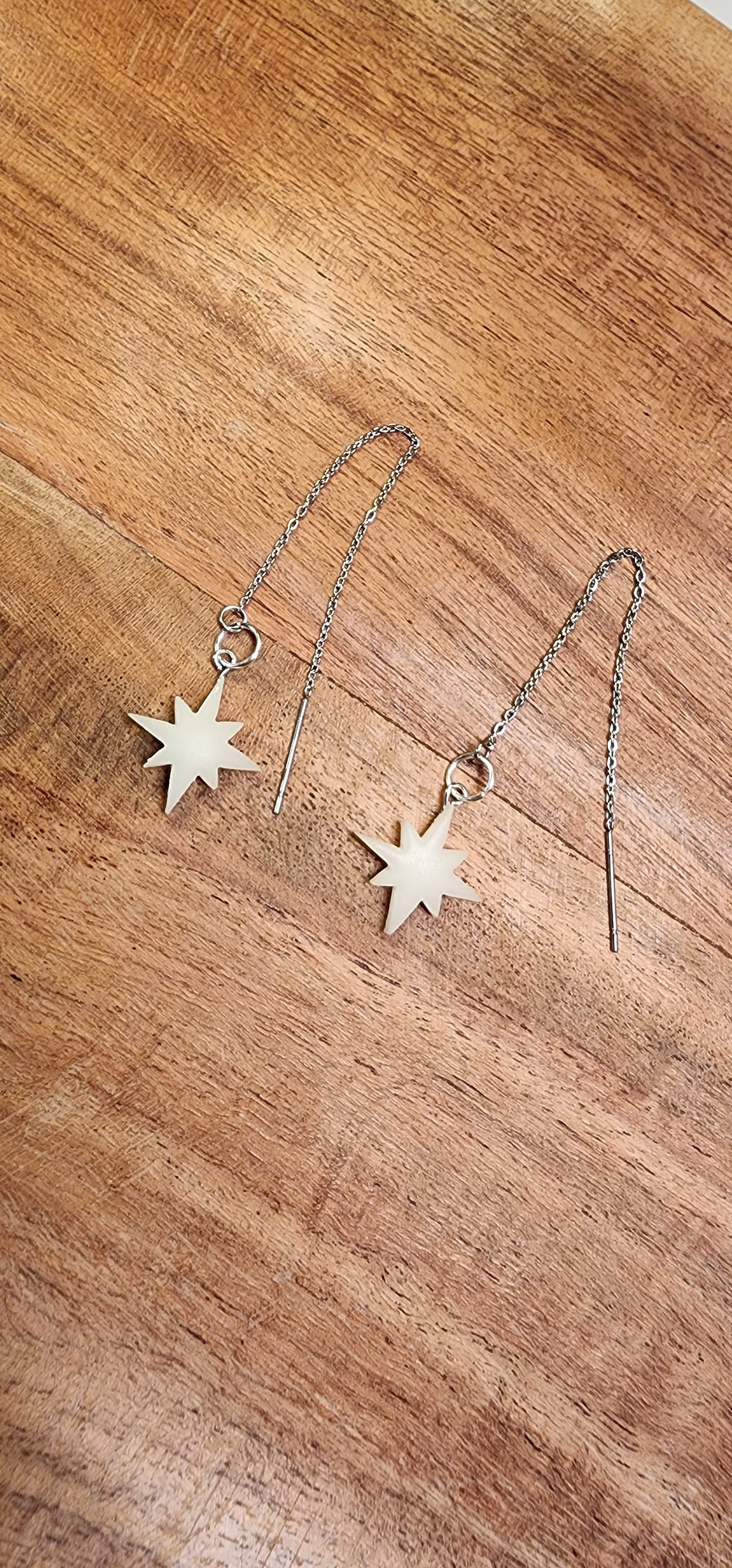 Star Earrings that Glow in the Dark ✨️