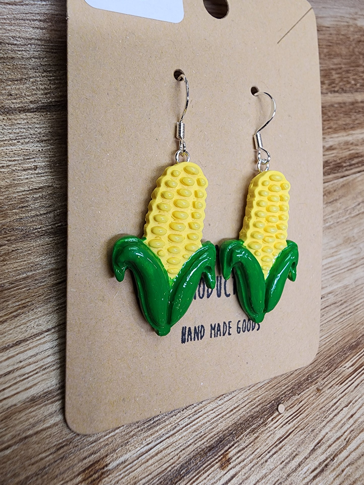 It's corn! Handmade Earrings