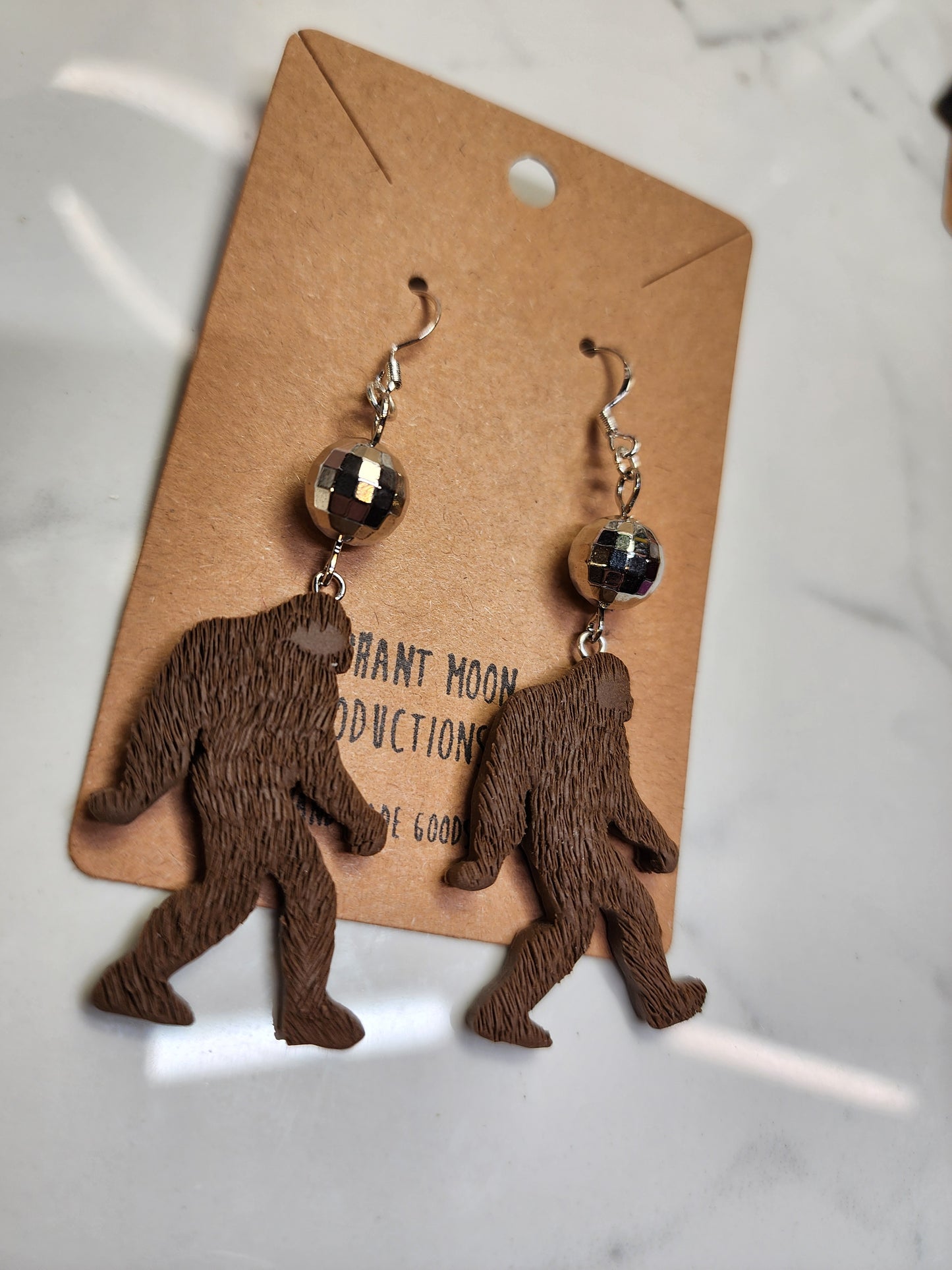 Bigfoot Disco Earrings