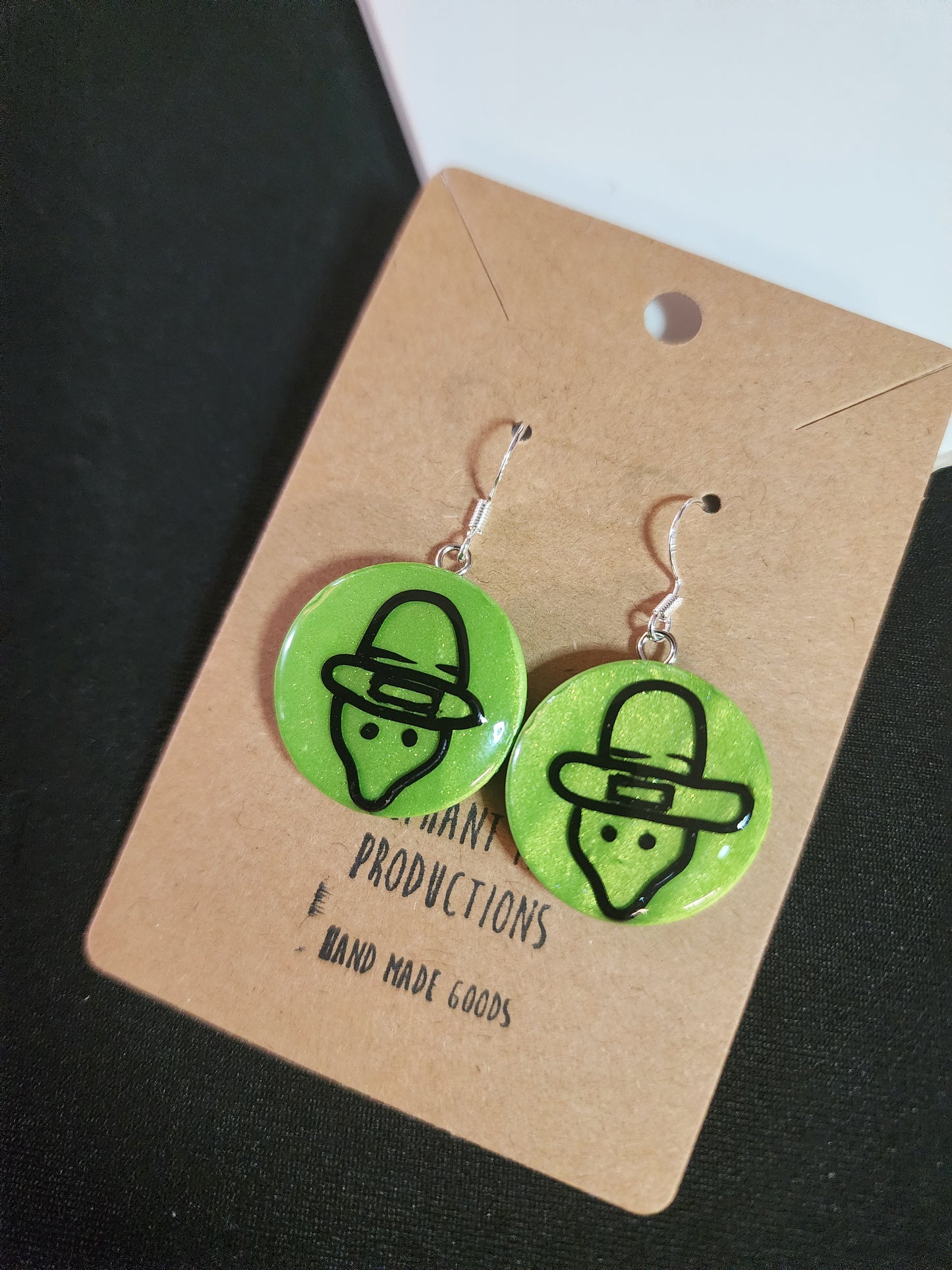Crichton Leprechaun Handmade Earrings