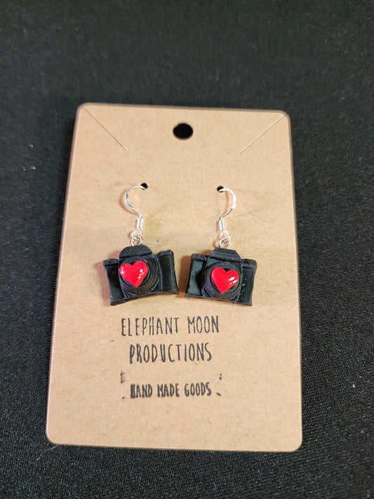 Camera Love Earrings