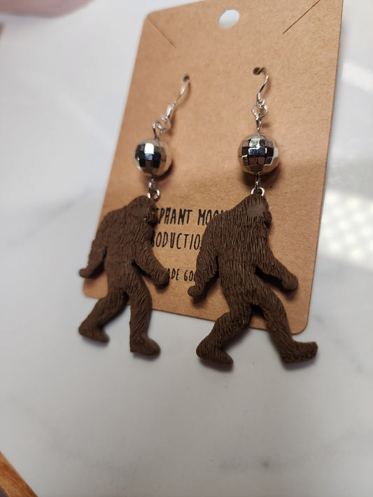 Bigfoot Disco Earrings