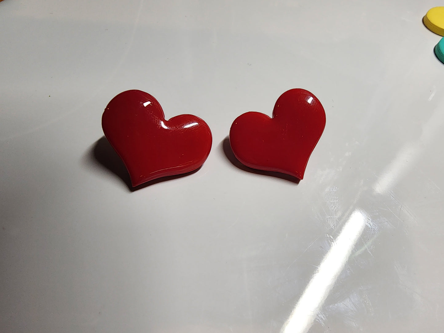 Heart Stud Earrings