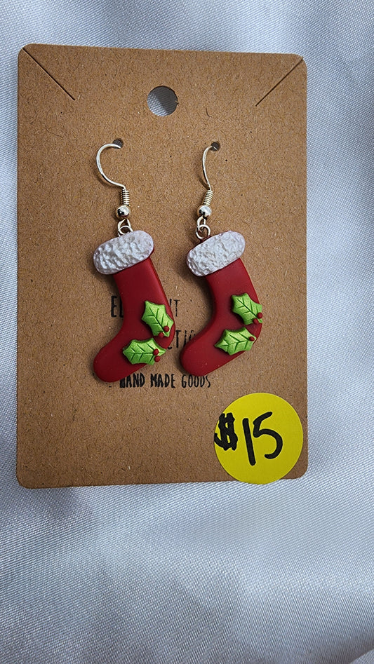 Christmas Stocking Earrings