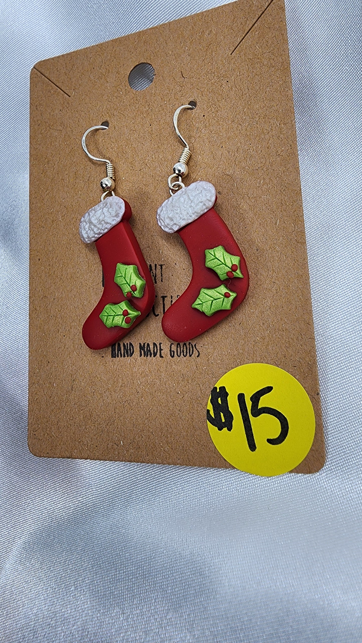 Christmas Stocking Earrings