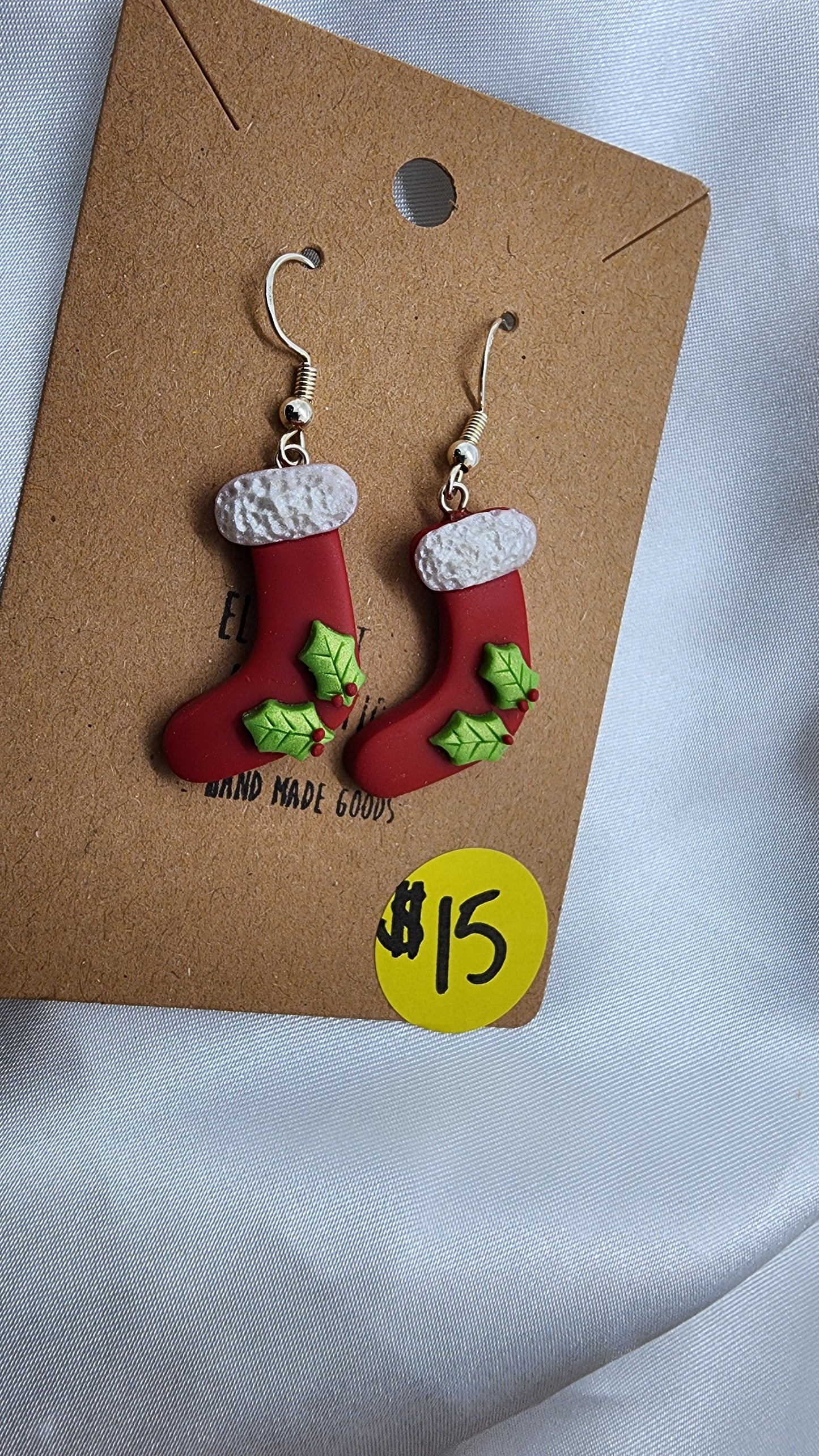 Christmas Stocking Earrings