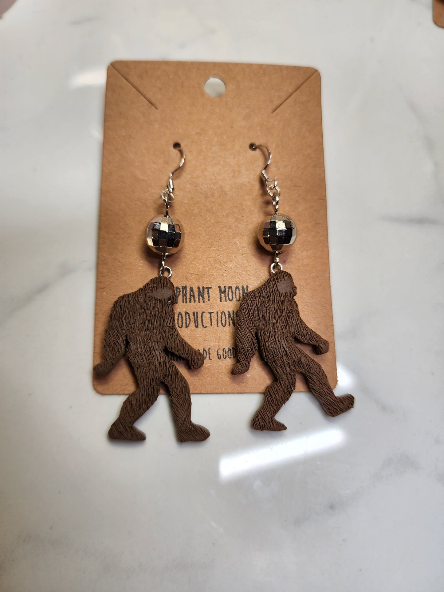 Bigfoot Disco Earrings