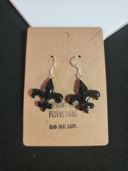 Fleur de Lis Handmade Earrings