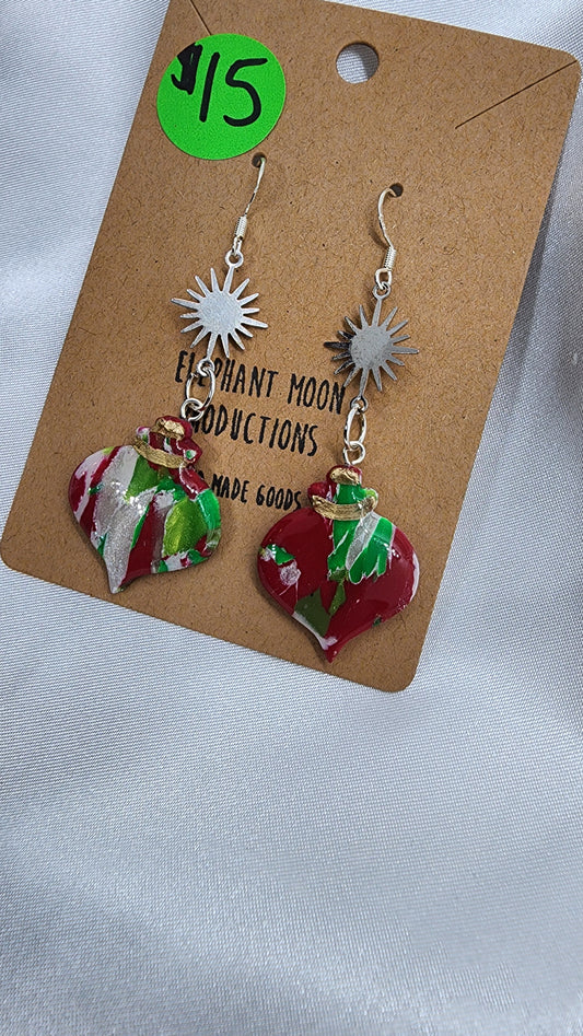 Christmas Ornament Earrings