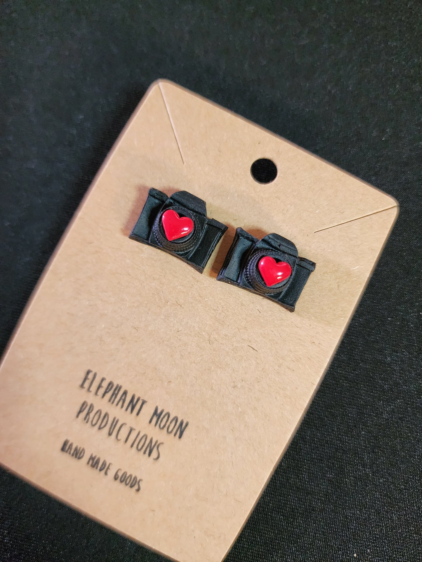 Camera Love Stud Earrings