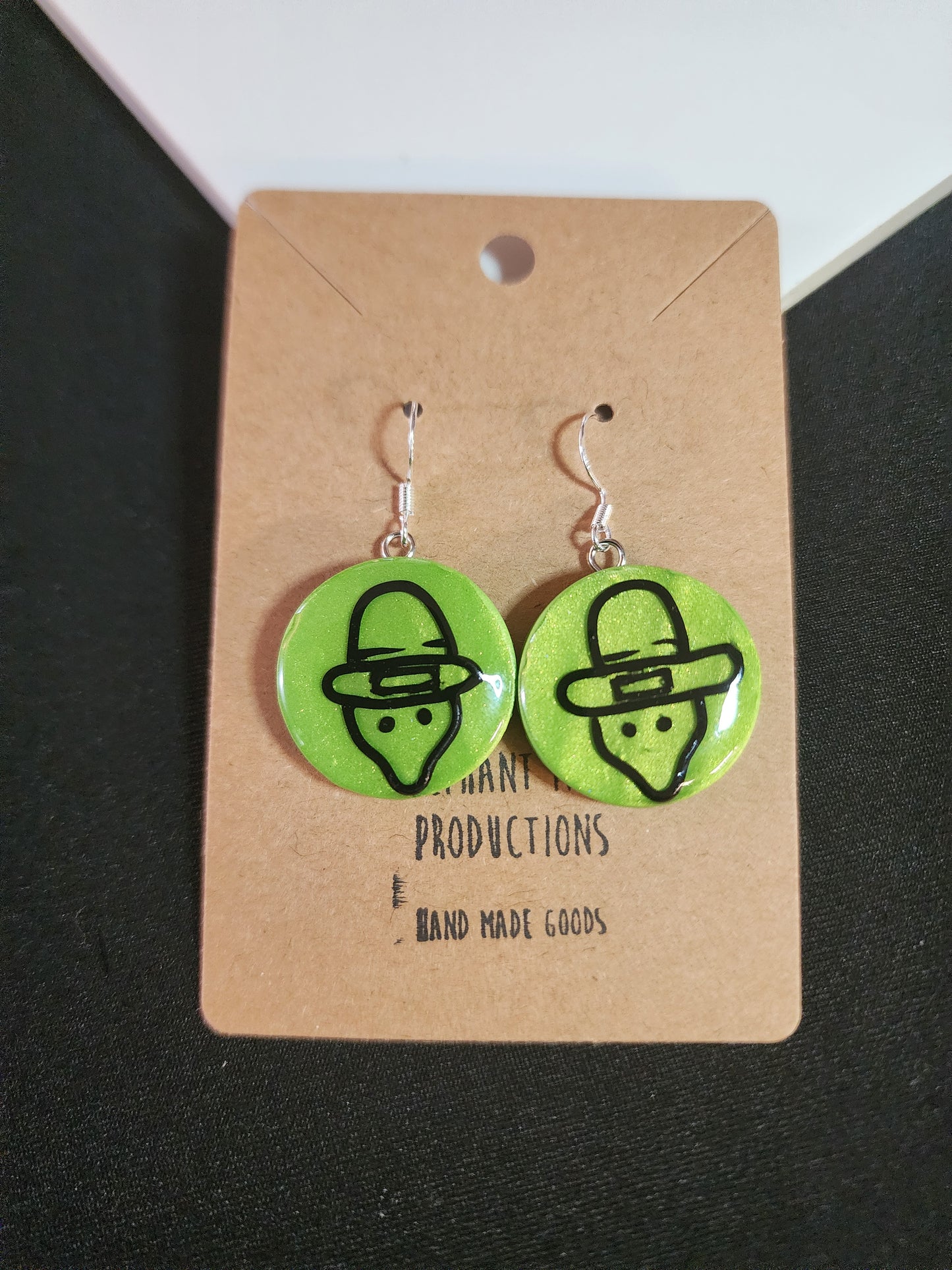 Crichton Leprechaun Handmade Earrings