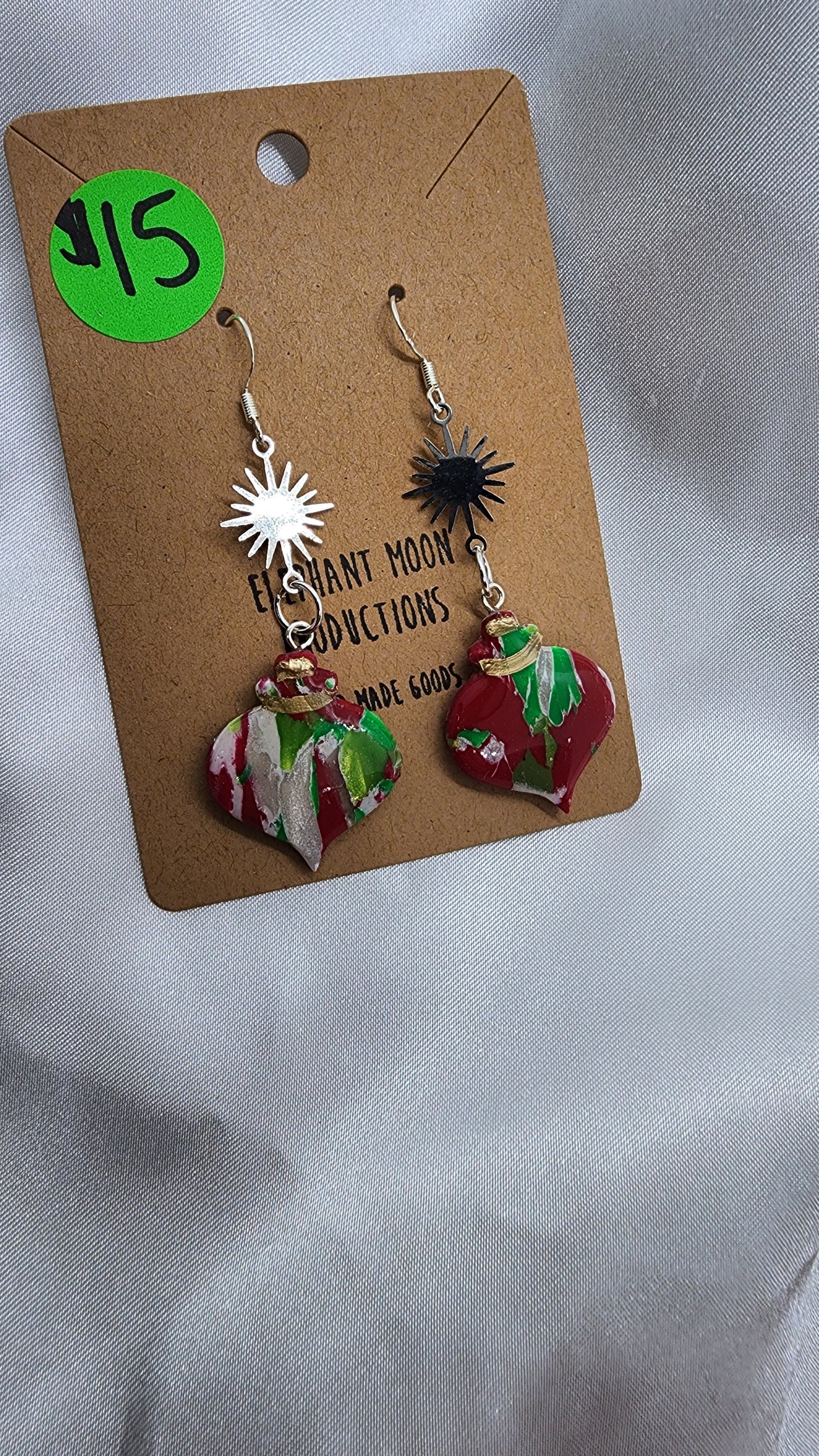 Christmas Ornament Earrings