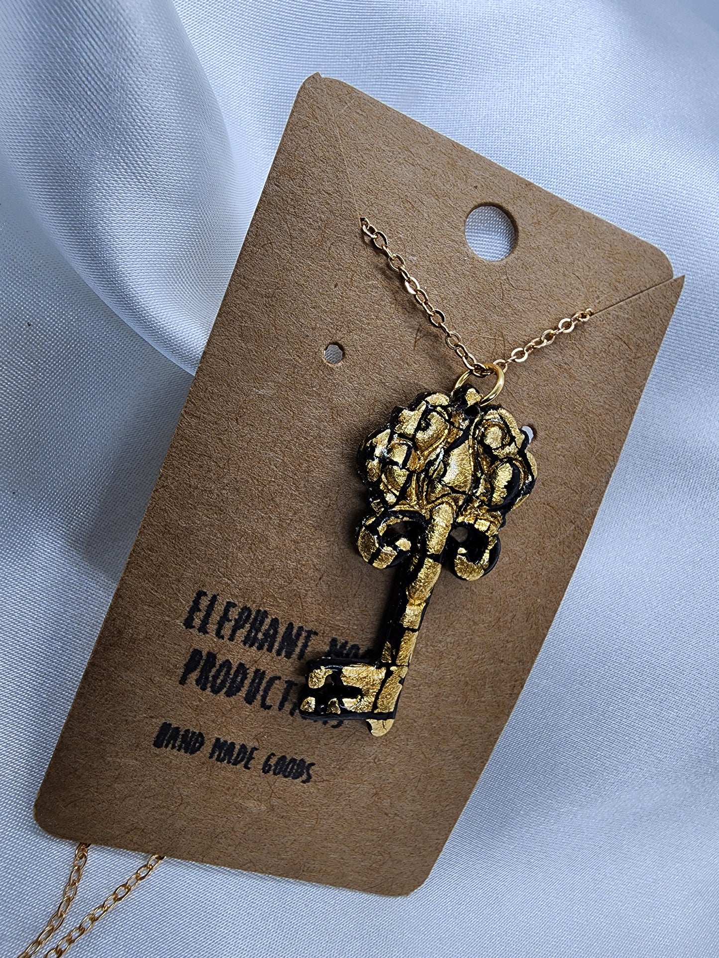 Golden Key Necklace