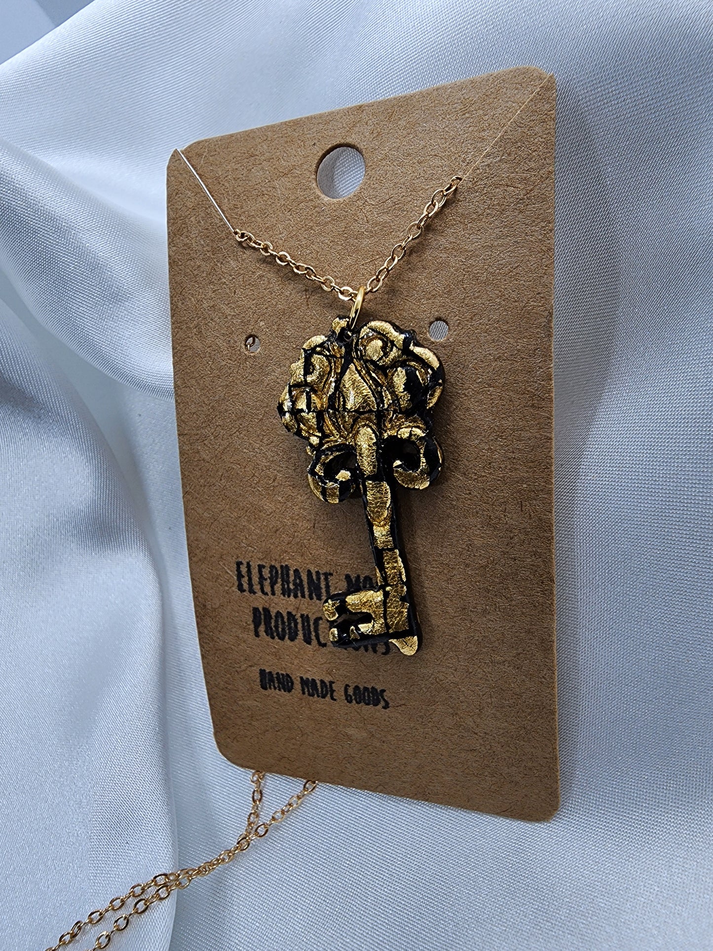 Golden Key Necklace