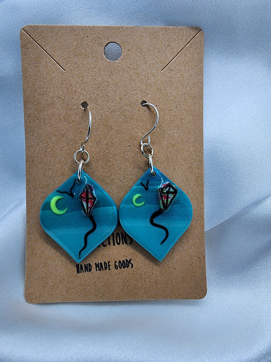 Go Fly A Kite Earrings